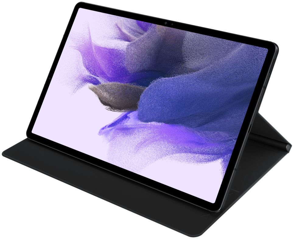 Originele Samsung Galaxy Tab S8+ / S7+ / S7 FE Hoes Book Cover Zwart afbeelding 3