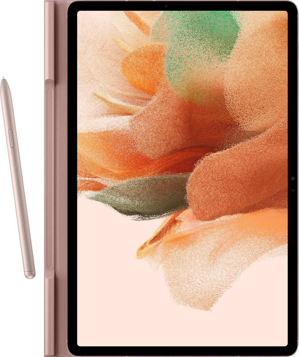 Originele Samsung Galaxy Tab S8+ / S7+ / S7 FE Hoes Book Cover Roze afbeelding 2