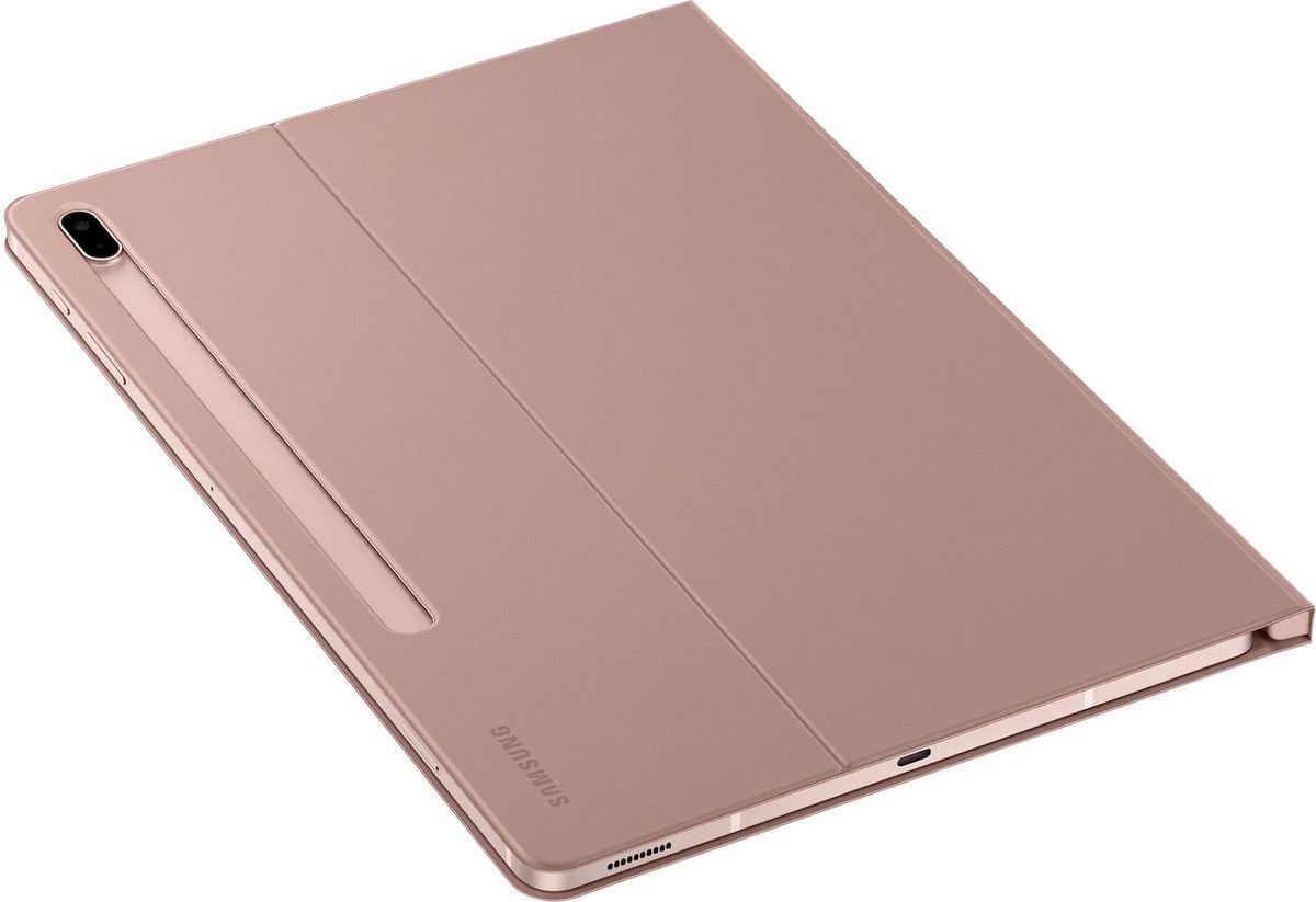 Originele Samsung Galaxy Tab S8+ / S7+ / S7 FE Hoes Book Cover Roze afbeelding 6