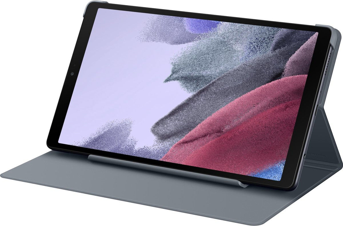 Originele Samsung Galaxy Tab A7 Lite Hoes Book Cover Grijs afbeelding 3