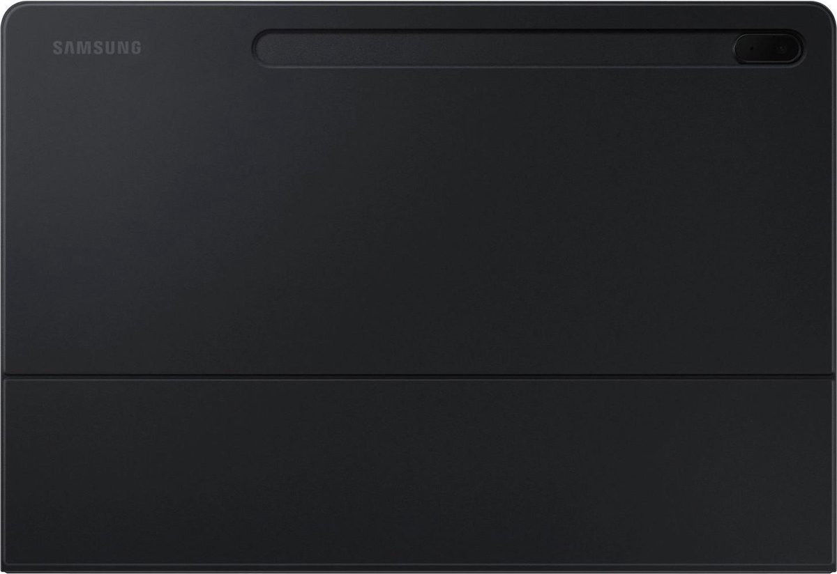 Originele Samsung Tab S8 Plus / S7 Plus / S7 FE Hoes Keyboard Zwart afbeelding 9