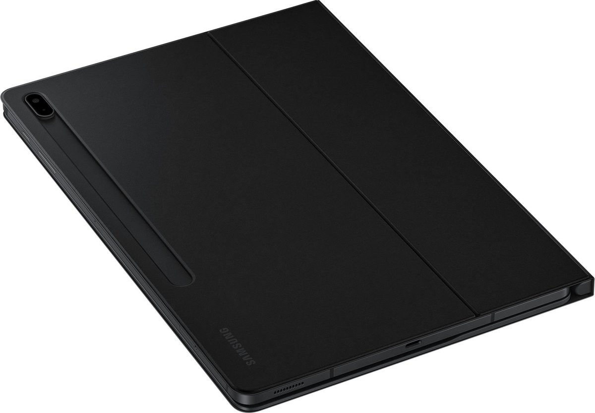 Originele Samsung Tab S8 Plus / S7 Plus / S7 FE Hoes Keyboard Zwart afbeelding 6