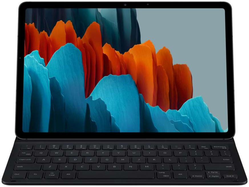 Originele Samsung Galaxy Tab S8 / S7 Hoes met Toetsenbord Zwart afbeelding 5