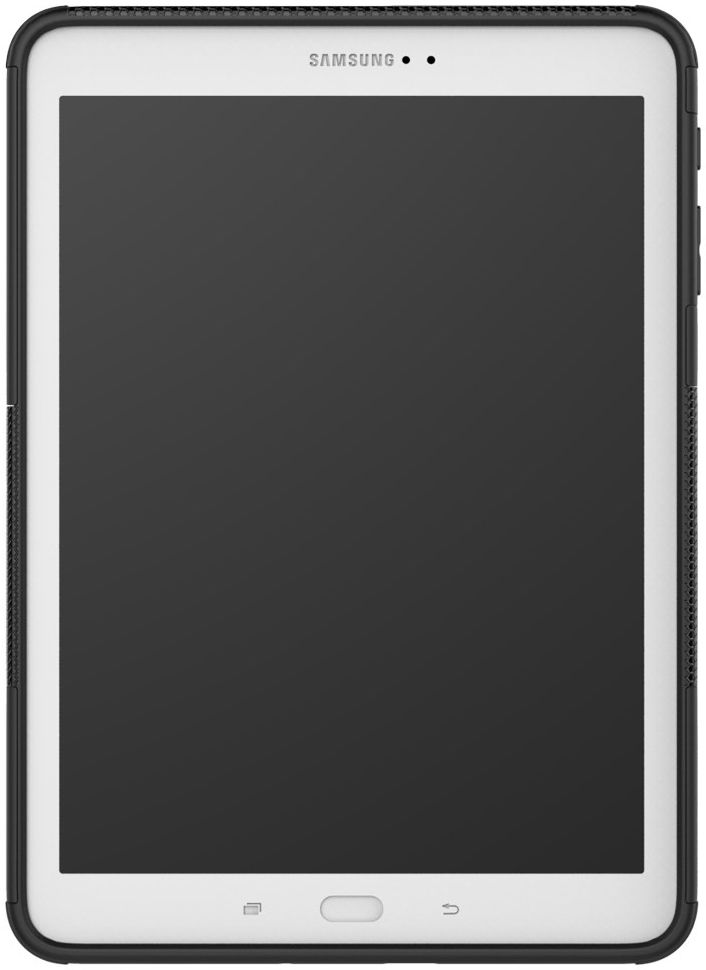 Samsung Galaxy Tab S3 Hoes Robuust Hybride Back Cover Zwart afbeelding 14