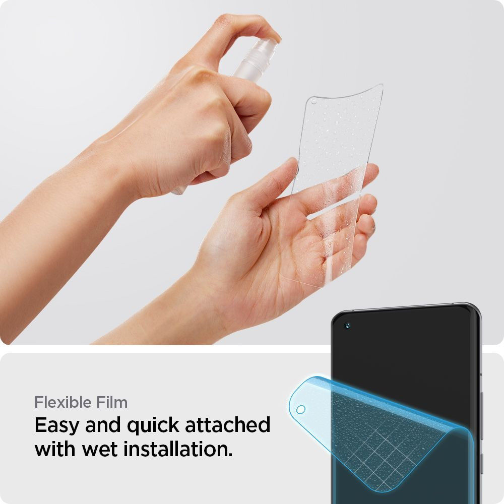 Spigen Neo Flex Xiaomi Mi 11 / 11 Ultra Screen Protector 2-pack afbeelding 4