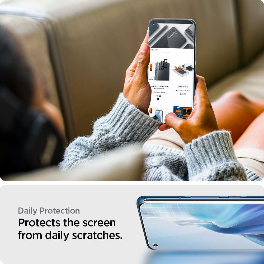 Spigen Neo Flex Xiaomi Mi 11 / 11 Ultra Screen Protector 2-pack afbeelding 5