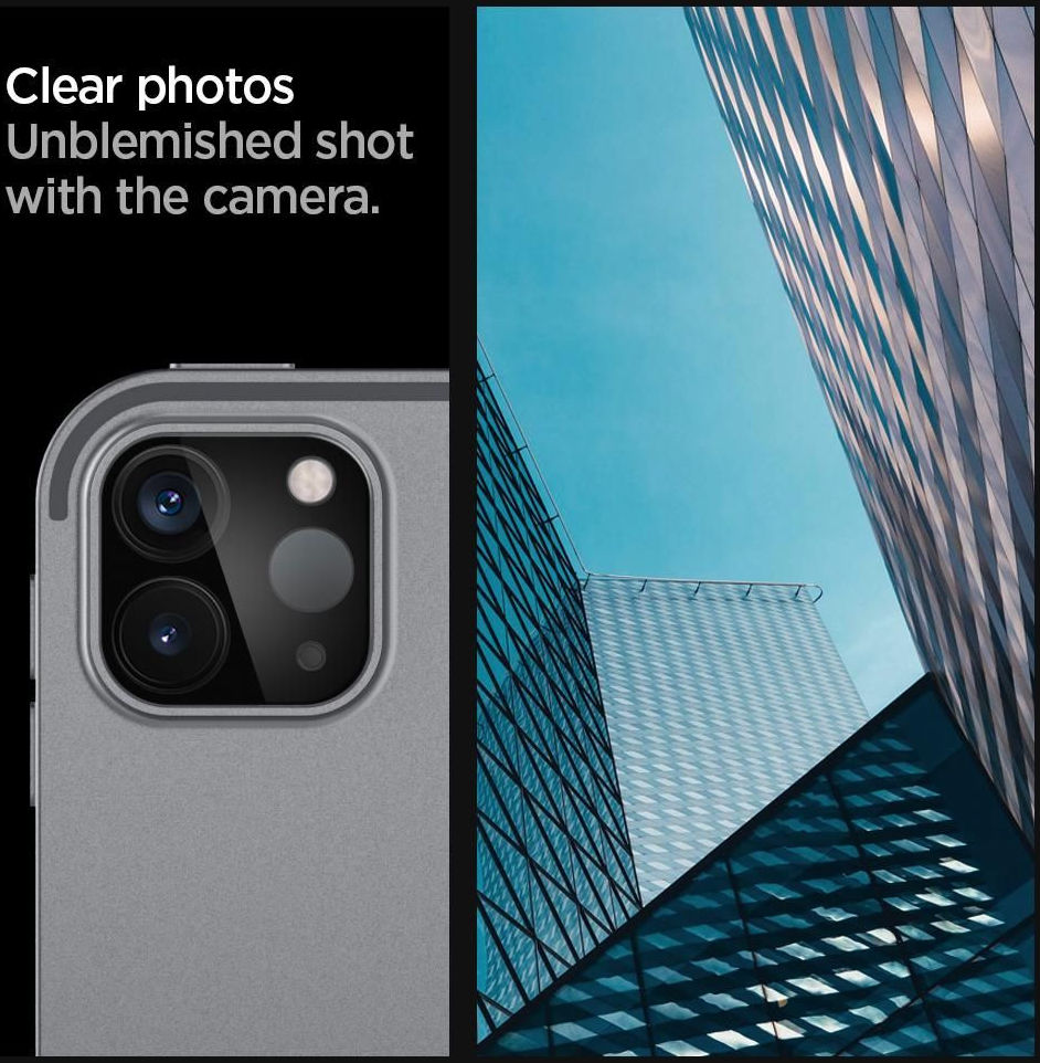 Spigen Apple iPad Pro 11/12.9 2020/2021 Camera Lens Protector (2-Pack) afbeelding 3