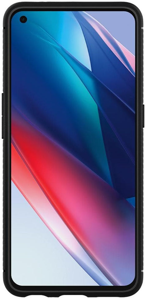 Spigen Rugged Armor Oppo Find X3 Lite / Reno5 Hoesje Back Cover Zwart afbeelding 9