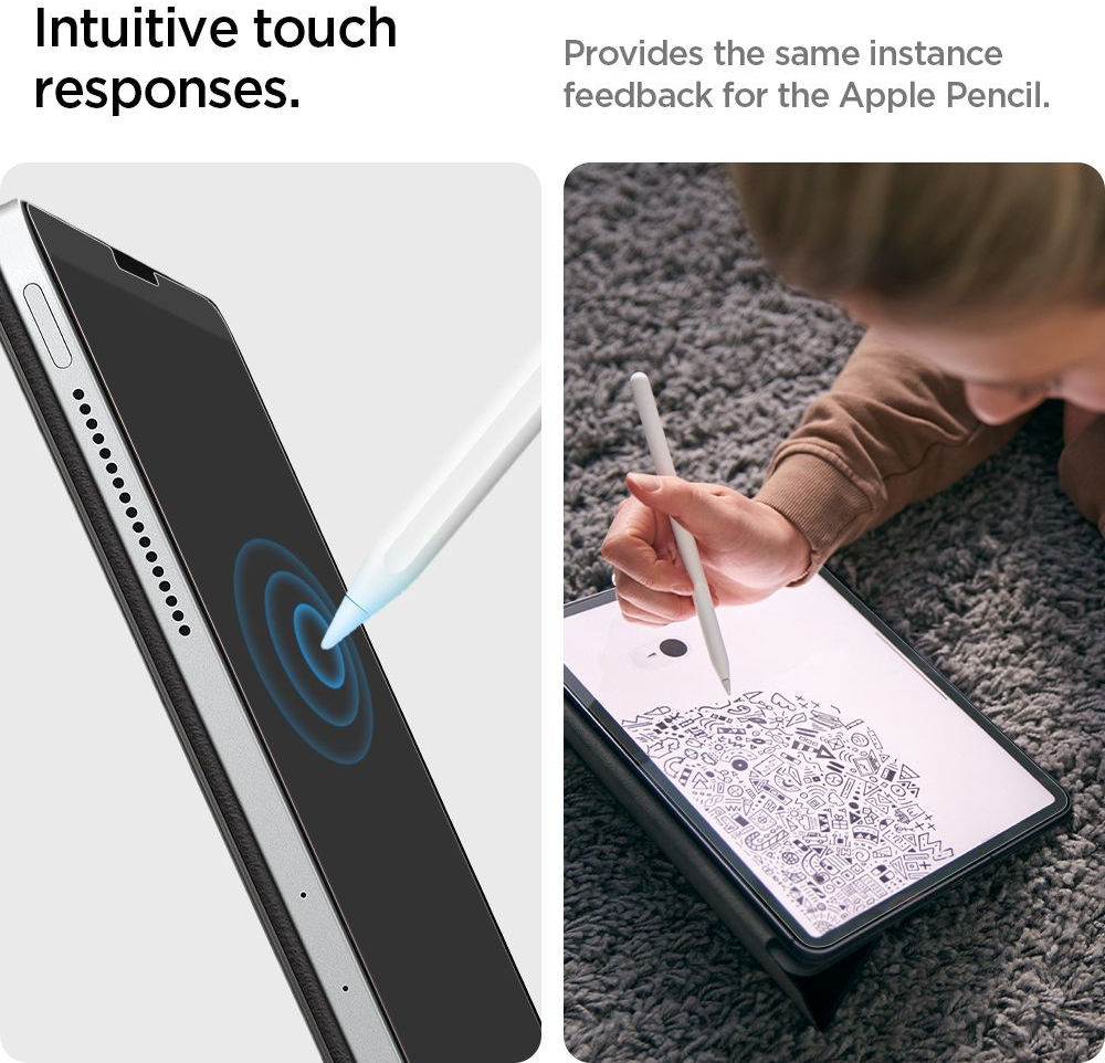 Spigen Paper Touch Apple iPad Pro 11 2018/2020/2021 Screen Protector afbeelding 3