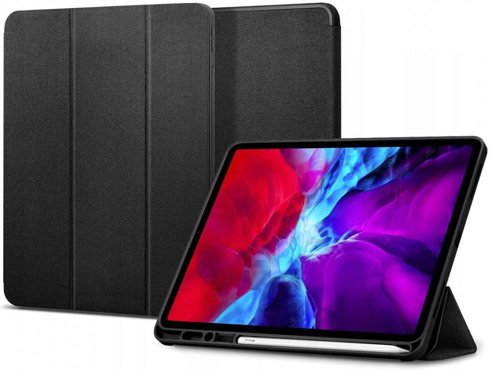 Spigen Urban Fit iPad Pro 11 (2018/2020/2021) Hoes Book Case Zwart afbeelding 2