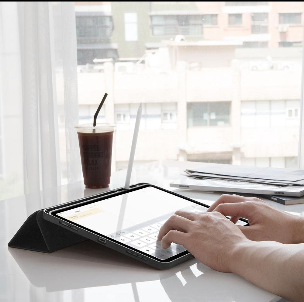 Spigen Urban Fit iPad Pro 11 (2018/2020/2021) Hoes Book Case Zwart afbeelding 10