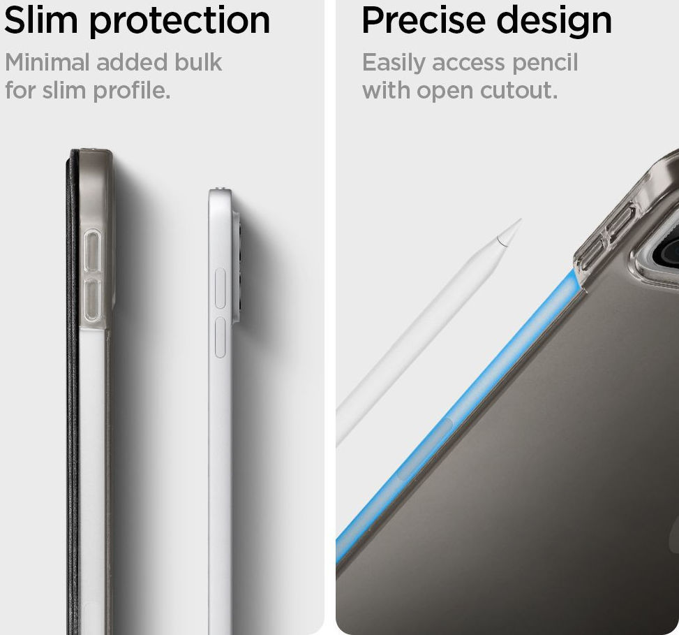 Spigen Smart Fold Apple iPad Pro 11 (2020/2021) Hoes Book Case Zwart afbeelding 12