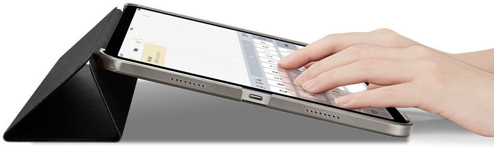 Spigen Smart Fold Apple iPad Pro 11 (2020/2021) Hoes Book Case Zwart afbeelding 9