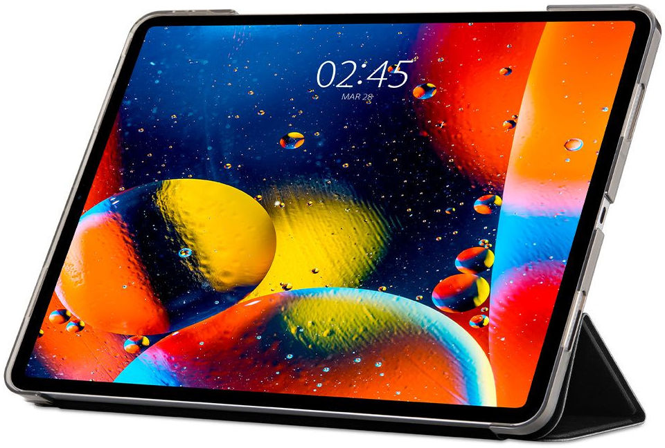 Spigen Smart Fold Apple iPad Pro 12.9 (2021) Hoes Book Case Zwart afbeelding 8