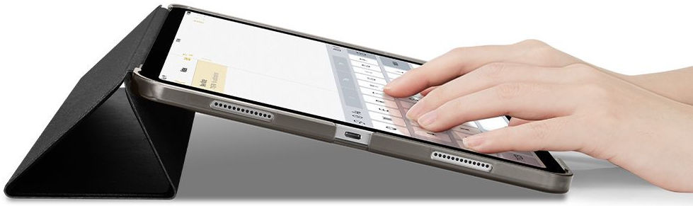 Spigen Smart Fold Apple iPad Pro 12.9 (2021) Hoes Book Case Zwart afbeelding 9