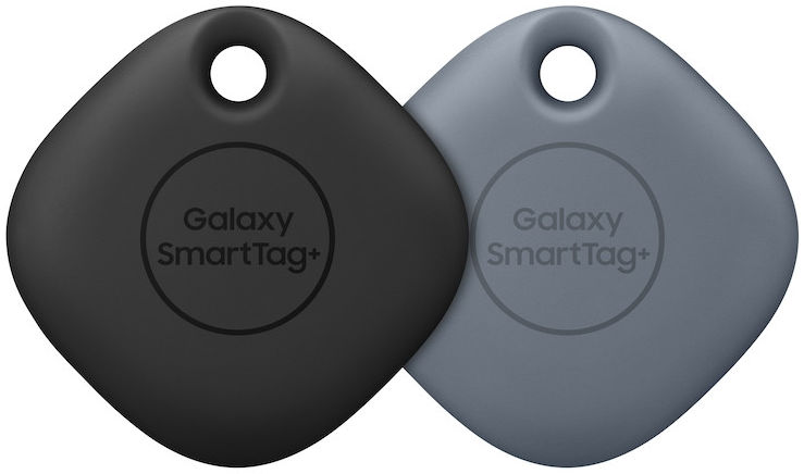 Origineel Samsung Galaxy SmartTag Plus Tracker 2-Pack Zwart/Blauw afbeelding 1
