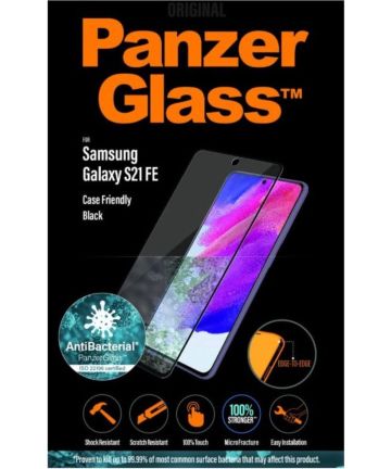 PanzerGlass Samsung Galaxy S21 FE Screen Protector Antibacterieel Screen Protectors