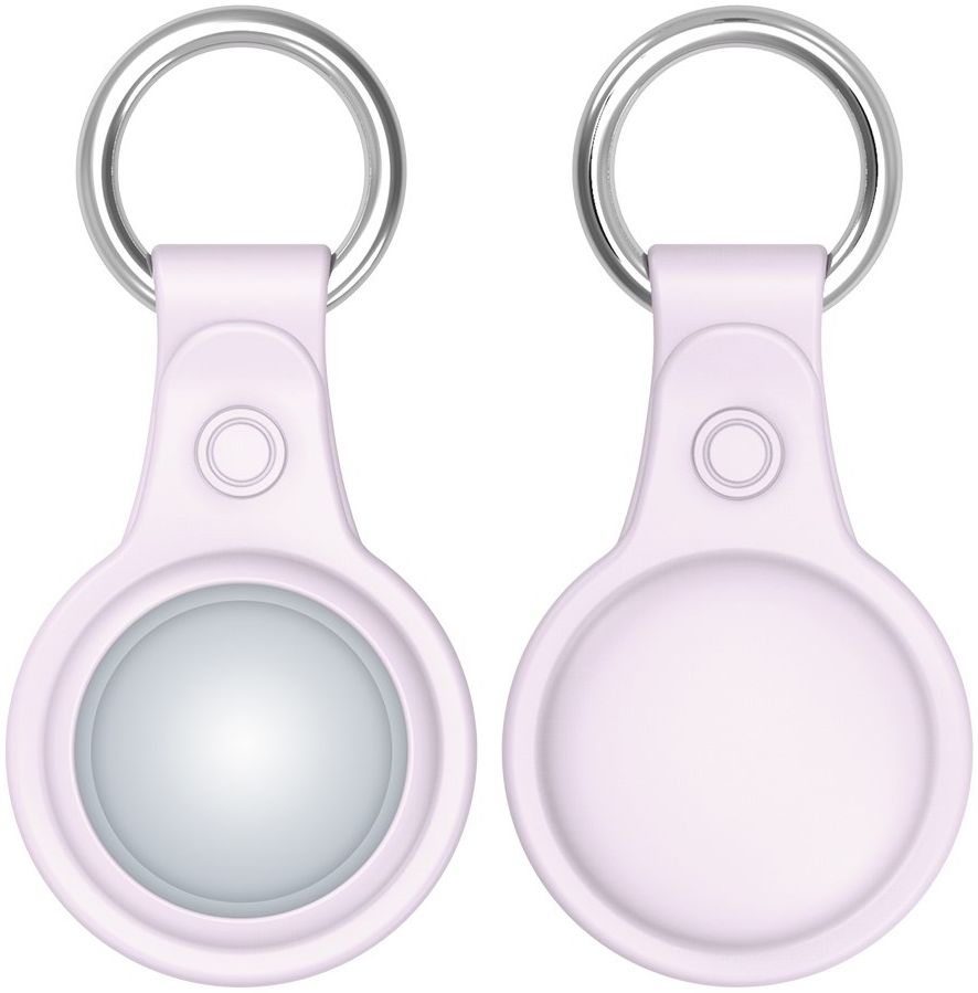 Dux Ducis Apple AirTag Sleutelhanger Zwart/Roze/Blauw/Groen (4-Pack) afbeelding 14