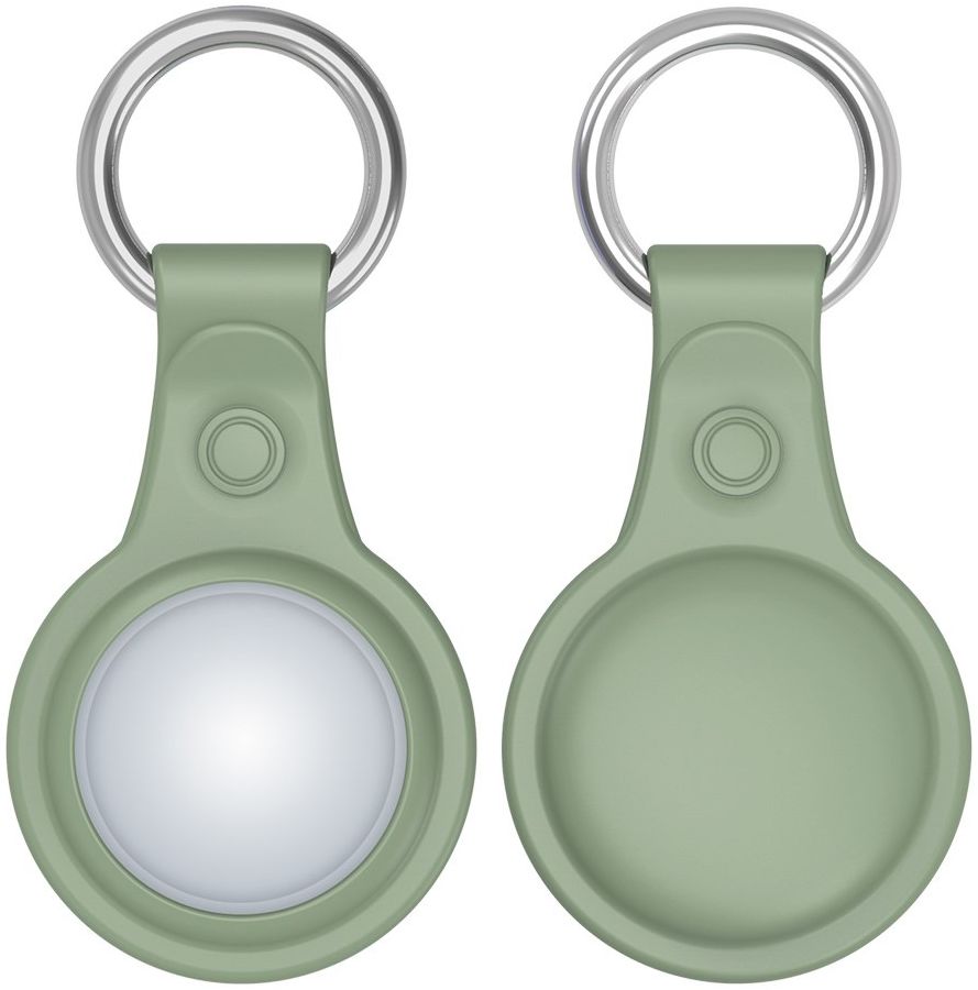 Dux Ducis Apple AirTag Sleutelhanger Zwart/Roze/Blauw/Groen (4-Pack) afbeelding 11