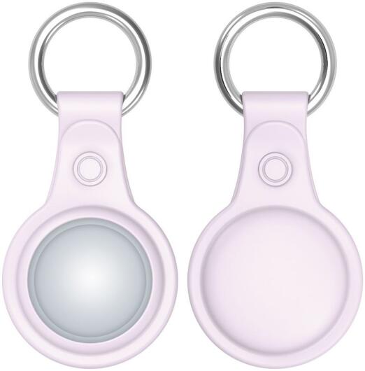 Dux Ducis Apple AirTag Sleutelhanger Zwart/Roze/Blauw/Groen (4-Pack) afbeelding 14