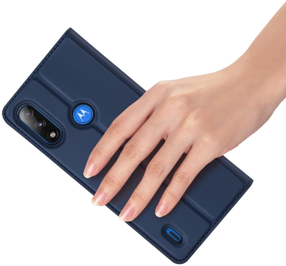 Dux Ducis Skin Pro Series Motorola Moto E7(i) Power Hoesje Blauw afbeelding 4