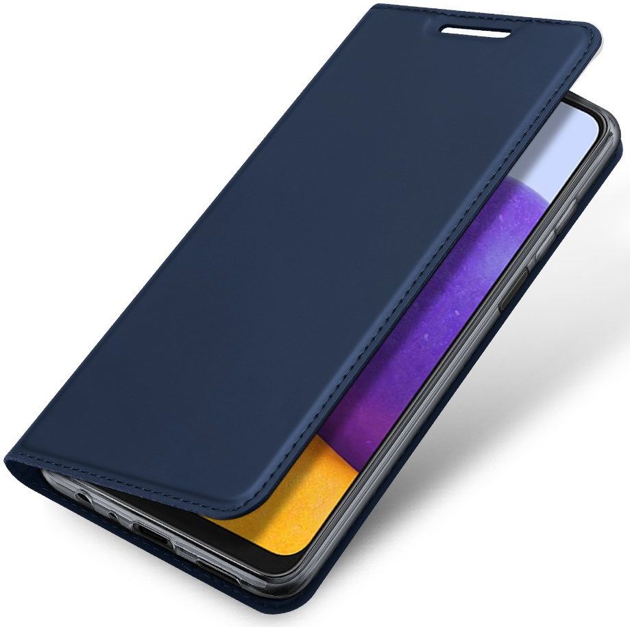 Dux Ducis Skin Pro Series Samsung Galaxy M22 / A22 4G Hoesje Blauw afbeelding 1