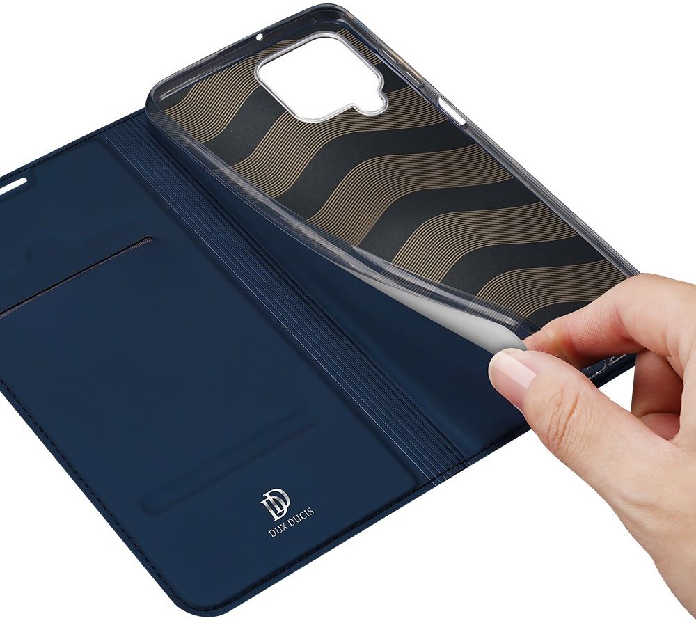 Dux Ducis Skin Pro Series Samsung Galaxy M22 / A22 4G Hoesje Blauw afbeelding 4