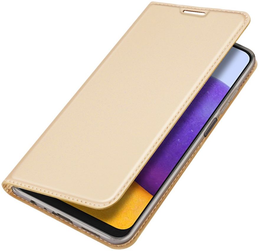 Dux Ducis Skin Pro Series Samsung Galaxy M22 / A22 4G Hoesje Goud afbeelding 1