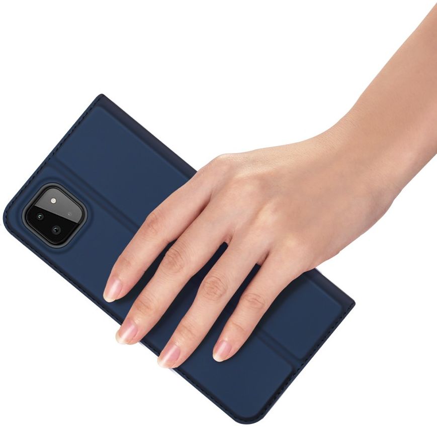 Dux Ducis Skin Pro Series Samsung Galaxy A22 5G Hoesje Blauw afbeelding 4