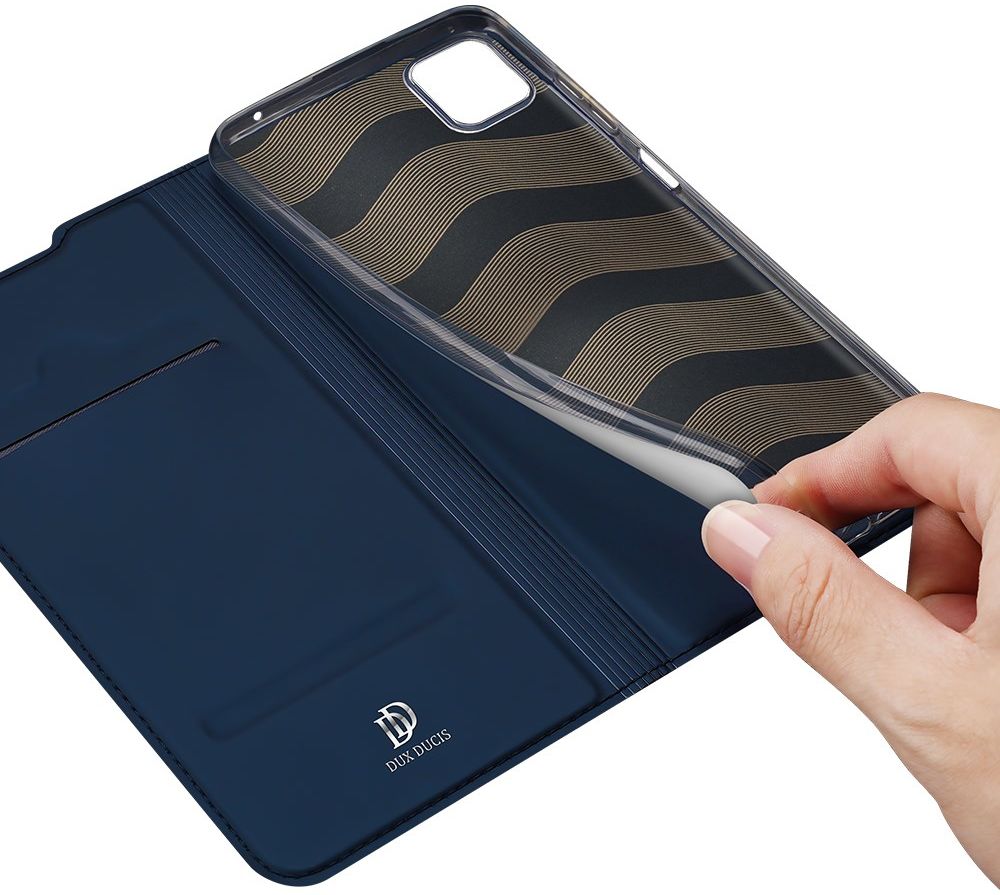 Dux Ducis Skin Pro Series Samsung Galaxy A22 5G Hoesje Blauw afbeelding 5