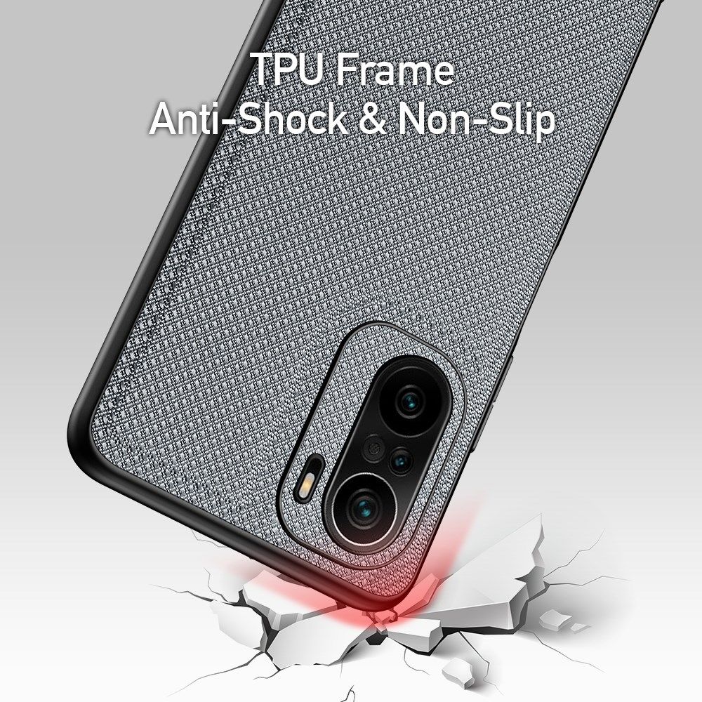 Cover Per Xiaomi Poco F3/Mi 11i, Case Texture Antiscivolo E - Foto 4