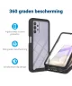 Samsung Galaxy A32 5G Hoesje Full Protect 360° Cover Hybride Zwart