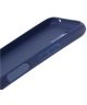 Samsung Galaxy A22 5G Hoesje Dun TPU Matte Back Cover Donker Blauw
