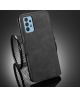 DG Ming Samsung Galaxy A32 4G Hoesje Retro Wallet Book Case Zwart