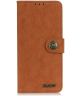 KHAZNEH Sony Xperia 10 III Hoesje Vintage Wallet Book Case Bruin
