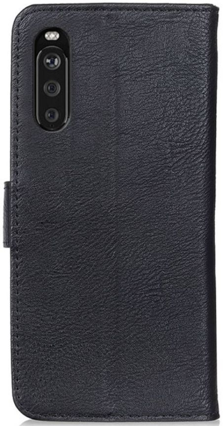 KHAZNEH Sony Xperia 10 III Hoesje Wallet Book Case Zwart afbeelding 3
