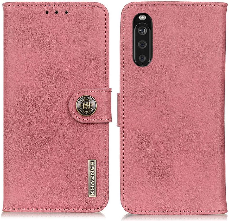KHAZNEH Sony Xperia 10 III Hoesje Wallet Book Case Roze afbeelding 7