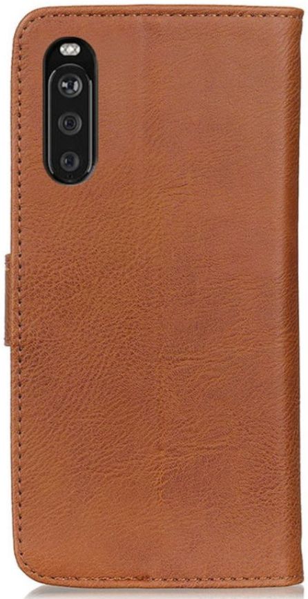 KHAZNEH Sony Xperia 10 III Hoesje Wallet Book Case Bruin afbeelding 3
