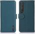 KHAZNEH Sony Xperia 1 III Hoesje Wallet Book Case Echt Leer Groen afbeelding 8
