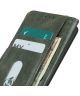 Sony Xperia 10 III Hoesje Portemonnee Book Case Kunstleer Groen