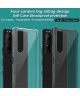 Sony Xperia 1 III Hoesje Dun TPU met Screen Protector Transparant