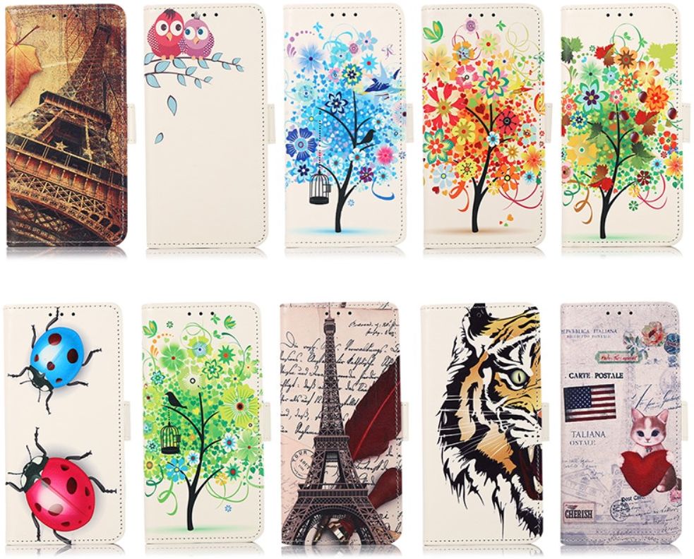 Sony Xperia 10 III Hoesje Portemonnee Book Case met Eiffeltoren Print afbeelding 8