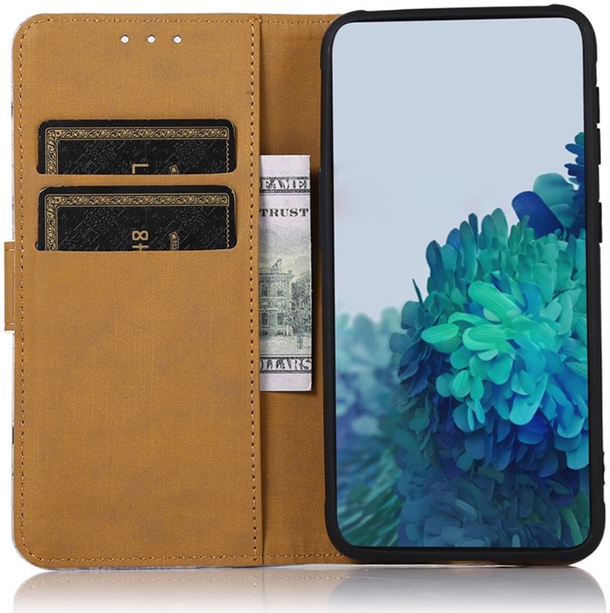 Sony Xperia 10 III Hoesje Portemonnee Book Case met Bloemen Print afbeelding 3