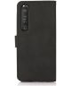 KHAZNEH Sony Xperia 1 III Hoesje Portemonnee Book Case Zwart