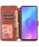 AZNS Xiaomi Mi 9T (Pro) Hoesje Wallet Book Case Kunstleer Bruin