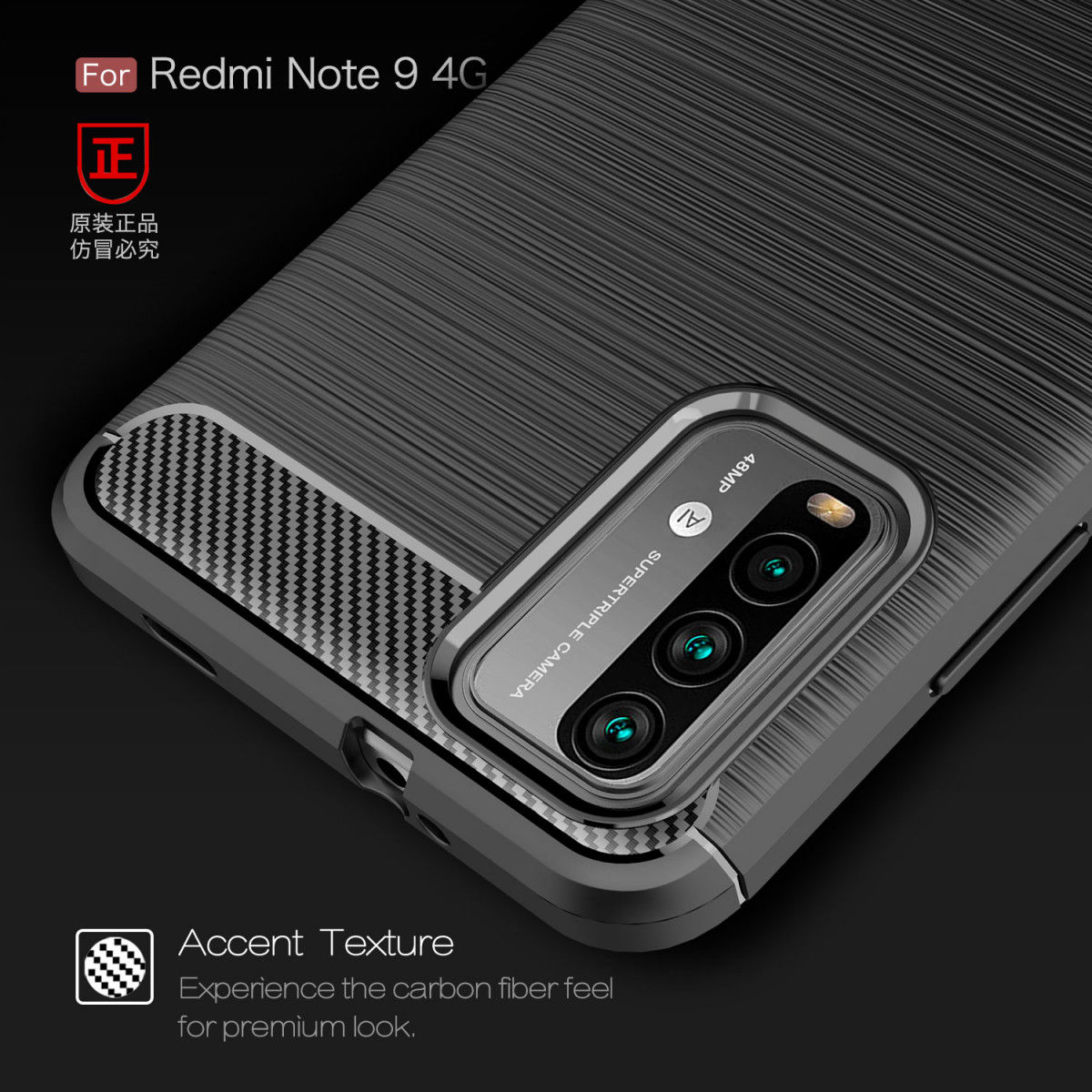 Xiaomi Redmi 9T Hoesje Geborsteld TPU Flexibele Back Cover Blauw afbeelding 8