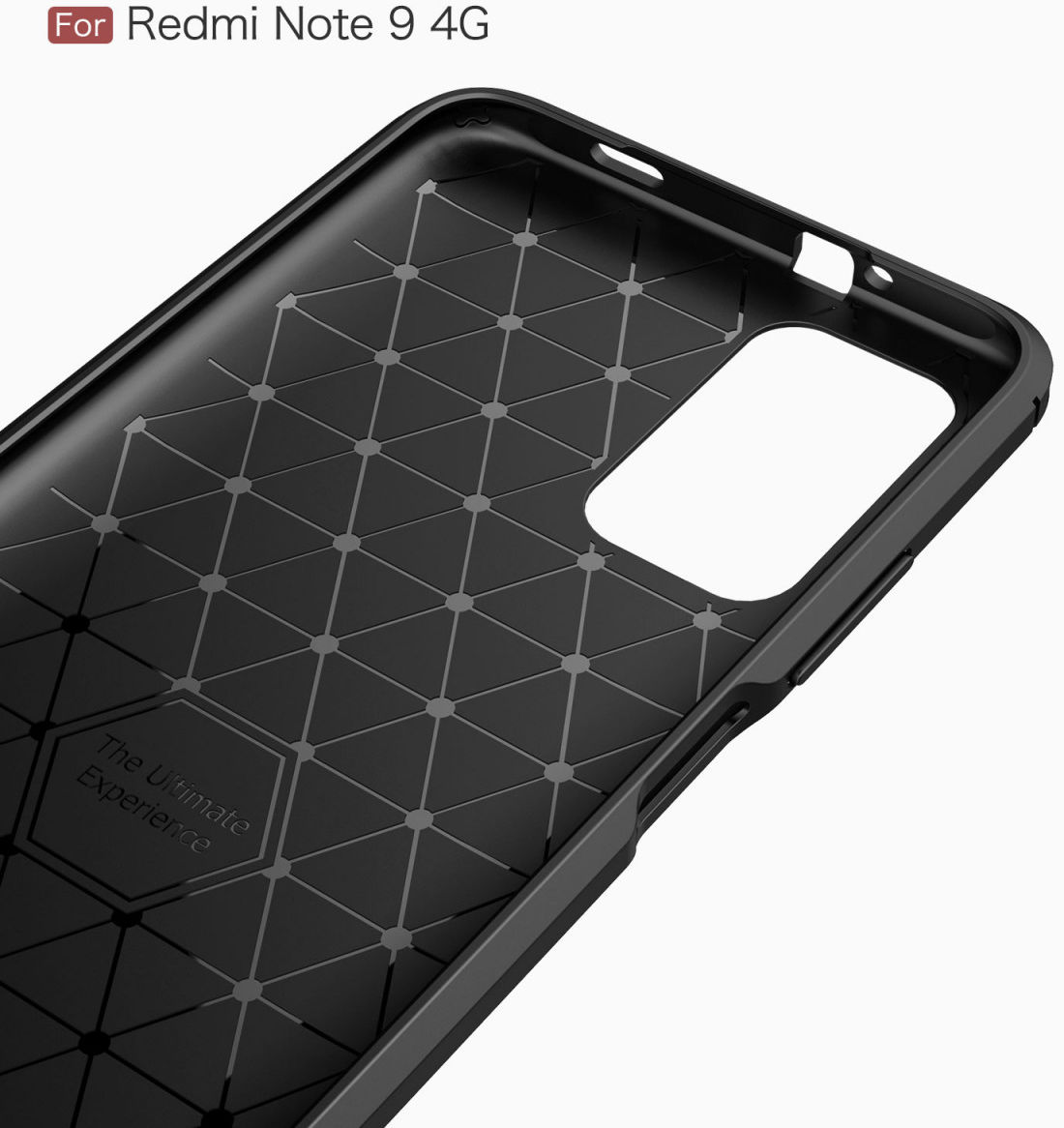 Xiaomi Redmi 9T Hoesje Geborsteld TPU Flexibele Back Cover Blauw afbeelding 9