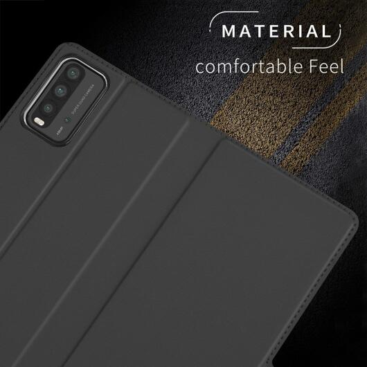 Xiaomi Redmi 9T Hoesje Portemonnee Book Case Kunstleer Zwart afbeelding 7