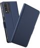 Xiaomi Redmi 9T Hoesje Portemonnee Book Case Kunstleer Blauw