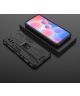 Xiaomi Poco F3 / Mi 11i Hoesje Back Cover Magnetische Kickstand Zwart